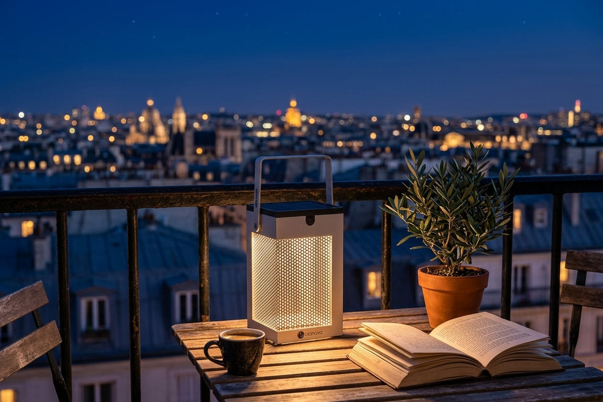The Pocket Sanctuary: Maximizing 3 Square Meters of Urban Balcony with One Distinctive Solar Lamp