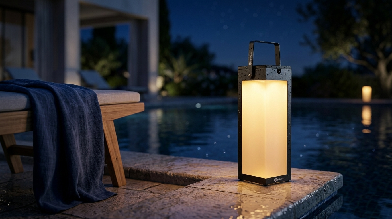 The Art of Night Swimming: Curating Poolside Atmosphere with IP65 Waterproof Solar Lamps