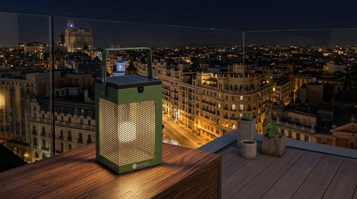 Framing the View: Using Wireless Solar Table Lamps as Visual Anchors for European Vistas