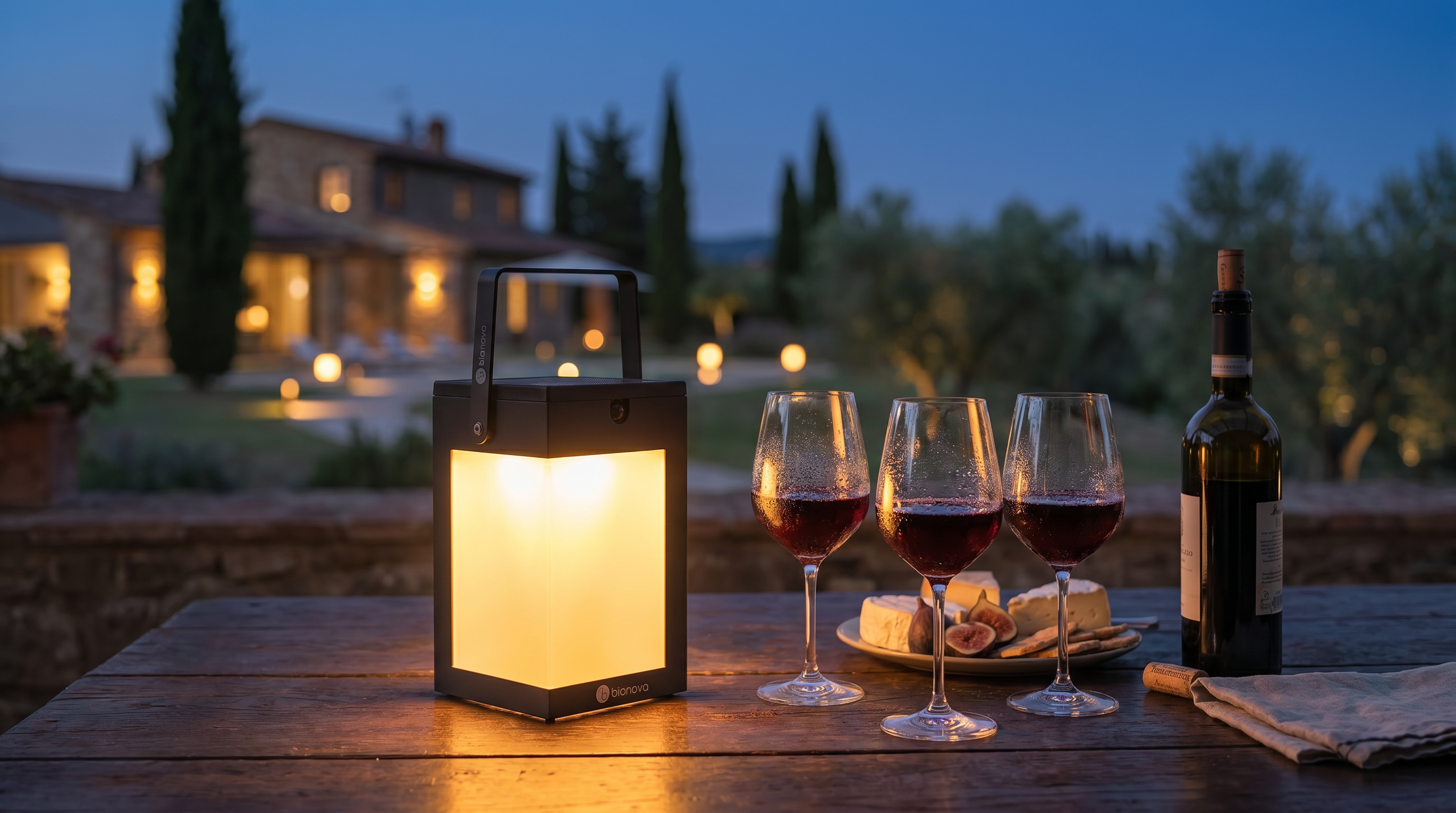The Gastronomy of Light: Pairing Your Variable CCT Solar Lamp with Fine European Wines