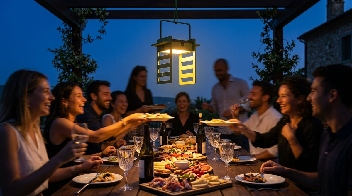 Saving the Tabletop: Maximizing Dining Space with Dual-Position Solar Hardware