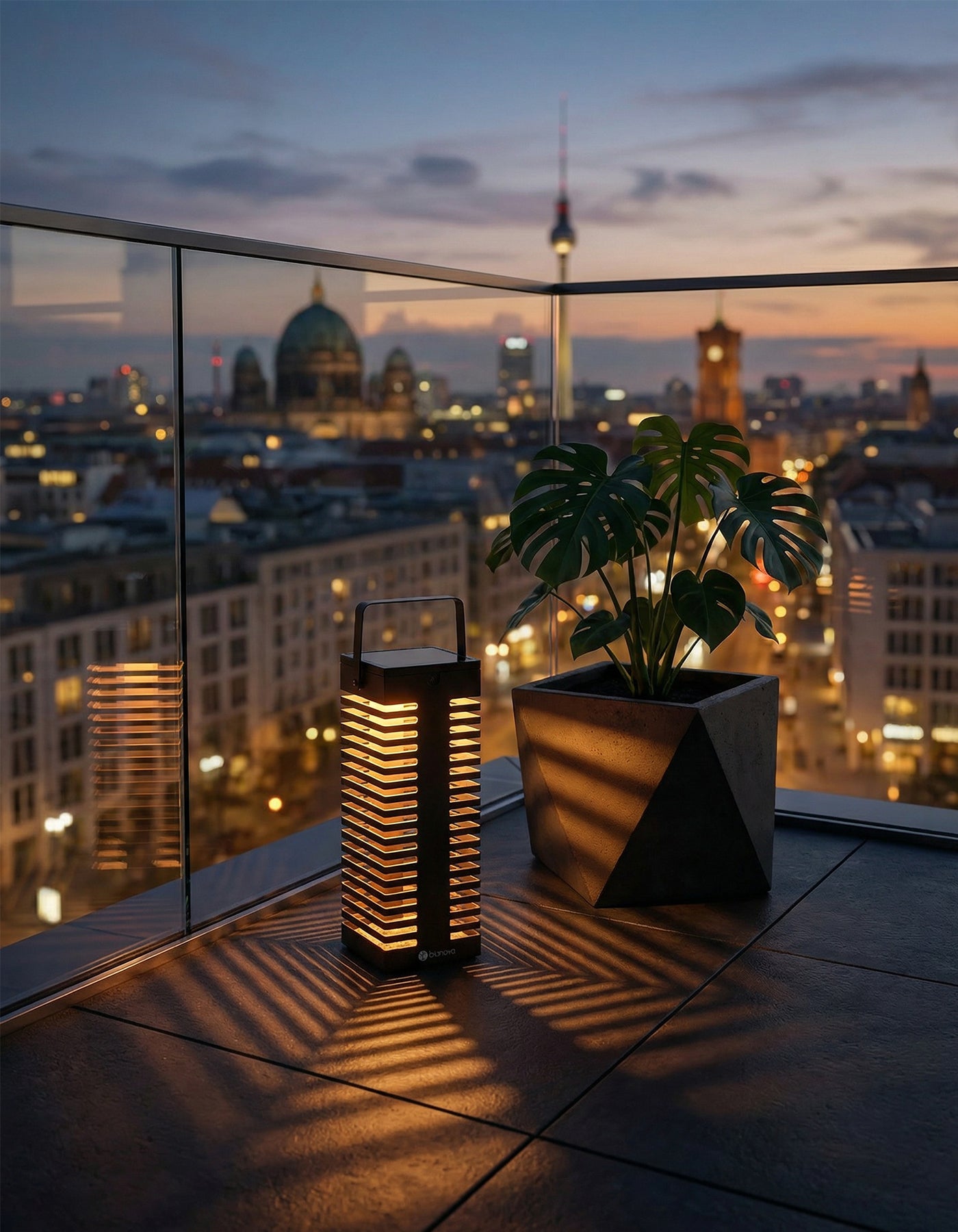 Bianova Lamp Solar Powered Lights Solar Lantern Light Motion