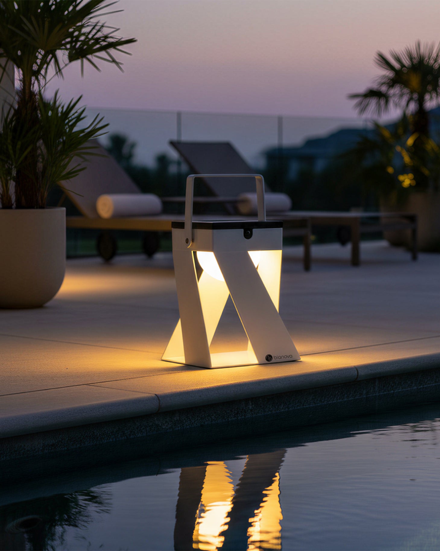 Bianova Solar Garden Lamps LED Outdoor Minimalist Solar Table
